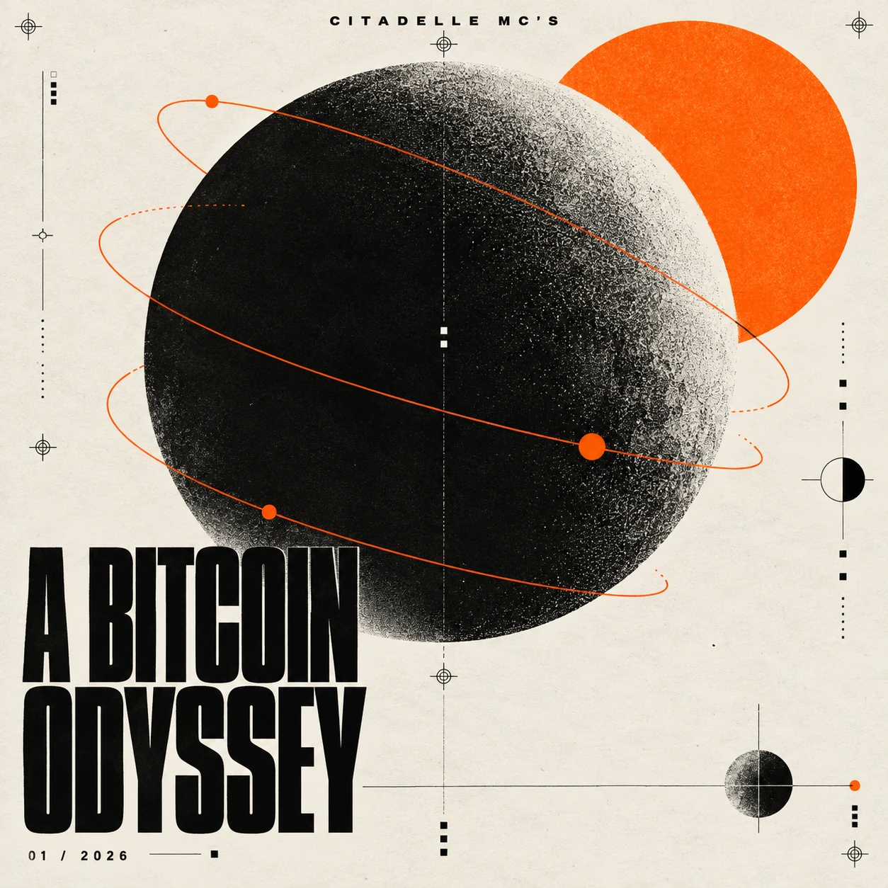 Création graphique A Bitcoin Odyssey